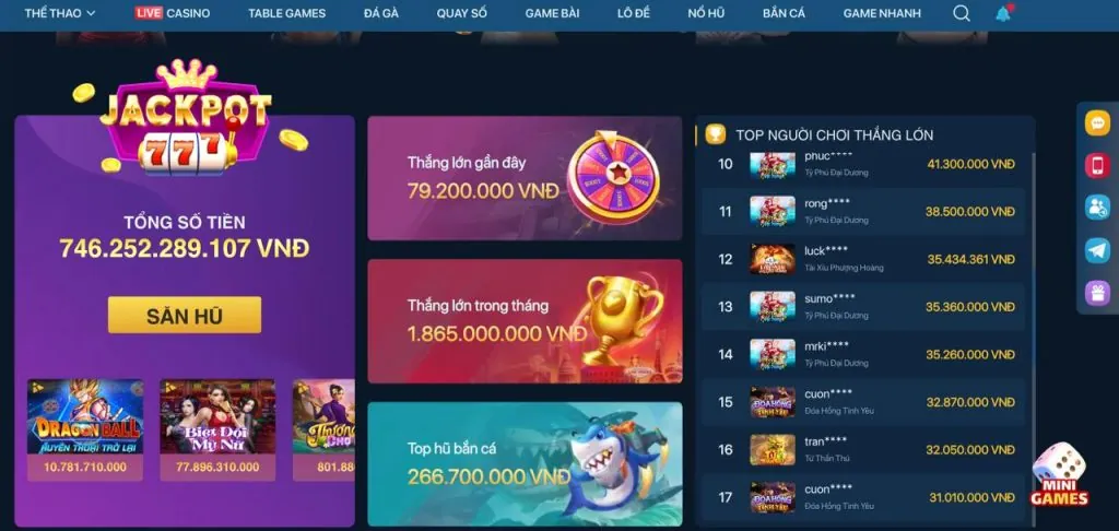 Bảng so sánh các cấp độ VIP và lợi ích